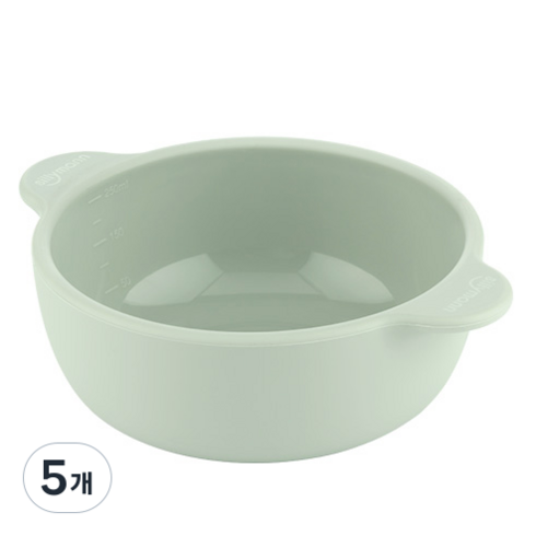 실리만 국내생산 크림 라이스볼 크림그린 1개, 5개
