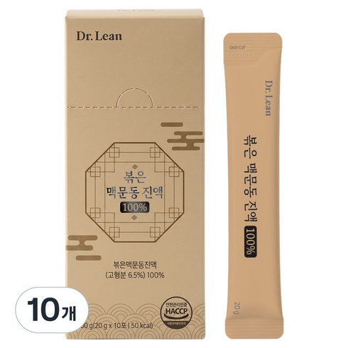 닥터린 볶은 맥문동 진액 100% 10p, 200g, 10개