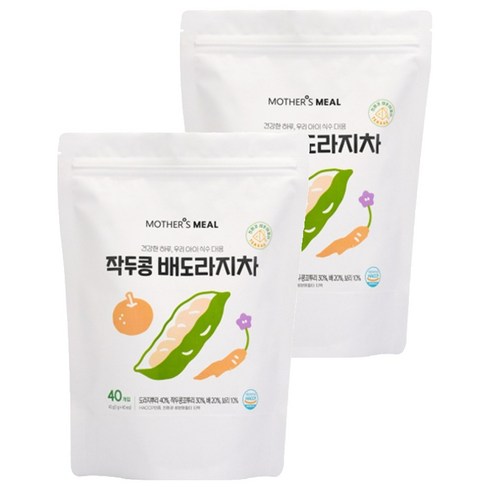 마더스밀 작두콩 배도라지차, 1g, 40개입, 2개
