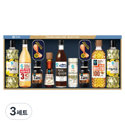 청정원 행복 6호 선물세트, 3세트