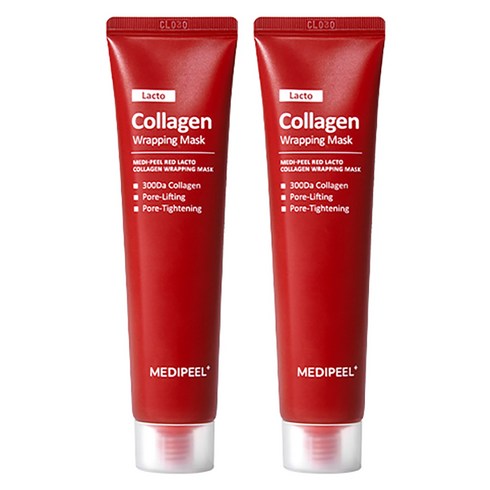메디필 레드 락토 콜라겐 랩핑 마스크팩 70ml, 1개입, 2개
