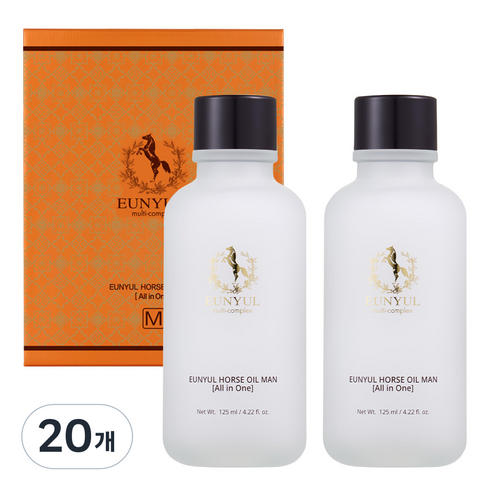 은율 마유 남자 올인원, 125ml, 20개