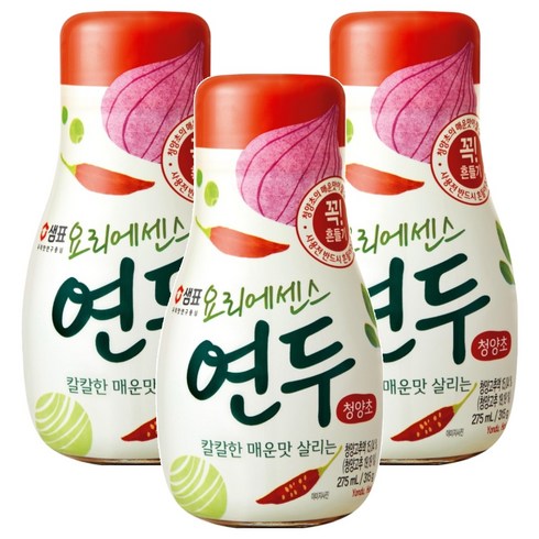 연두 요리에센스 청양초, 275ml, 3개