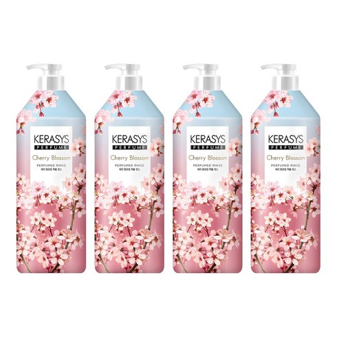 케라시스 퍼퓸 린스 체리블라썸, 1L, 4개