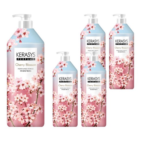 케라시스 퍼퓸 린스 체리블라썸, 1L, 5개