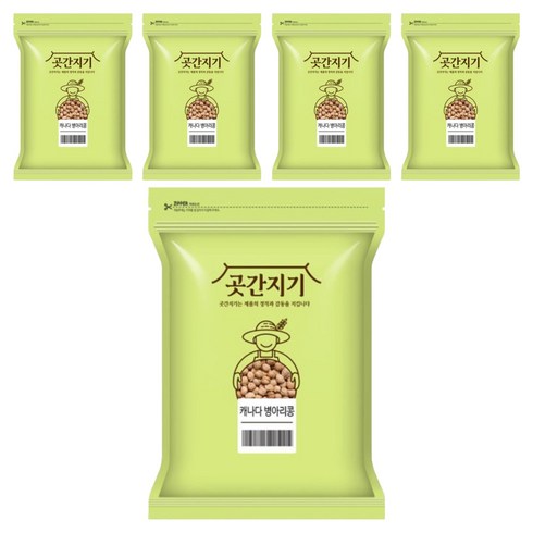 곳간지기 병아리콩, 1kg, 5개