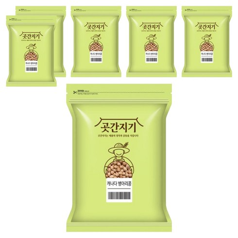 곳간지기 병아리콩, 1kg, 6개