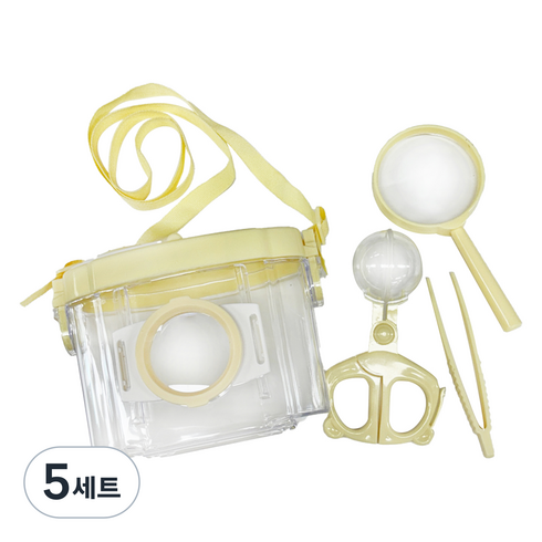 도도팩토리 버터 곤충 채집통 세트, 5세트