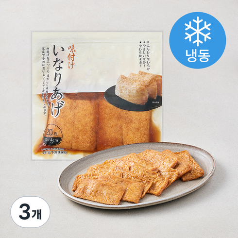 마츠다 조미유부 20개입 (냉동), 300g, 3개