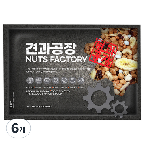 로얄푸드 프리미엄 너트믹스, 800g, 6개