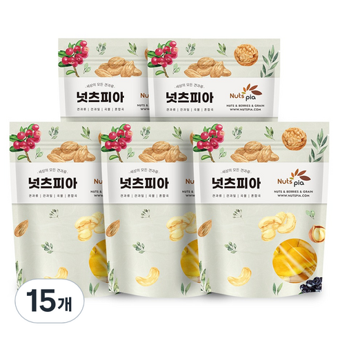 넛츠피아 건망고 슬라이스, 15개, 80g