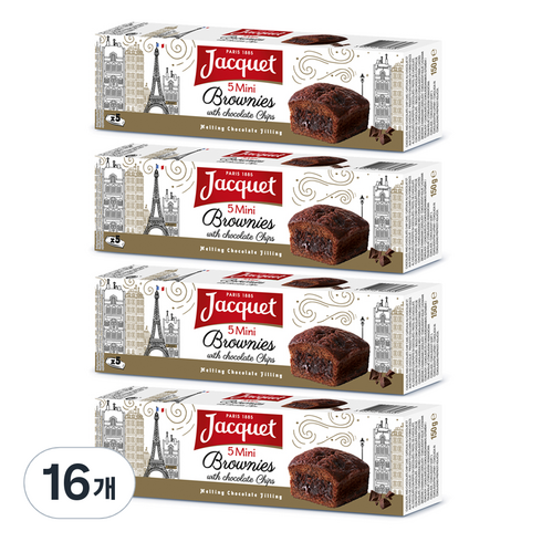 자케 미니 브라우니, 150g, 16개