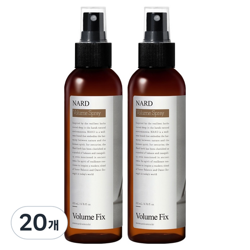 나드 스타일링 볼륨 헤어스프레이, 200ml, 20개