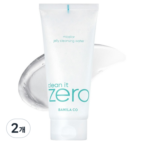 바닐라코 클린 잇 제로 미셀라 젤리 클렌징 워터, 2개, 200ml