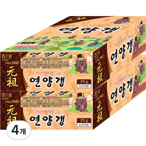 해태제과 연양갱 20p, 50g, 80개