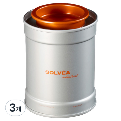 벤딕트 고체 탈취제 솔베아 인더스트리얼, 160g, 3개