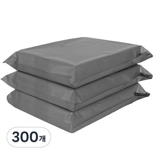 황제포장산업 HDPE 접착식 은먹색 택배봉투, 300개