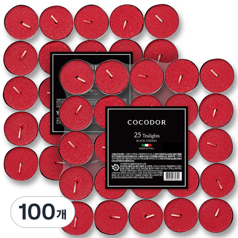 코코도르 티라이트, 블랙체리, 10g, 100개