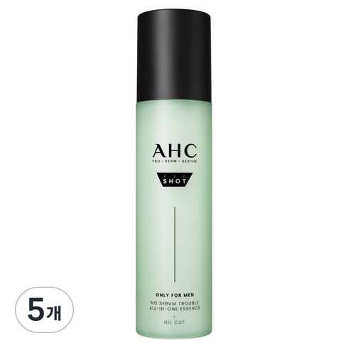 AHC 온리 포 맨 노세범 올인원 에센스, 200ml, 5개