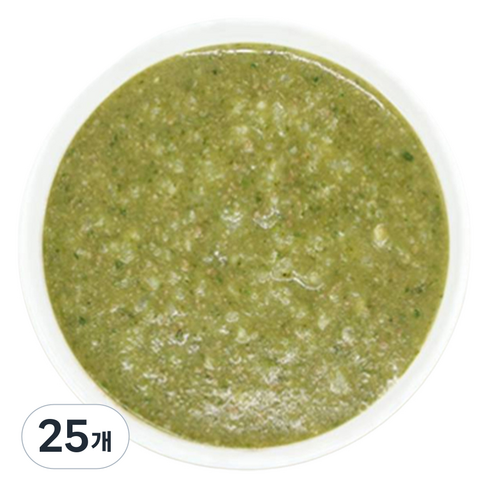 짱죽 실온이유식 8개월부터 중기 죽1, 한우그린죽, 160g, 25개