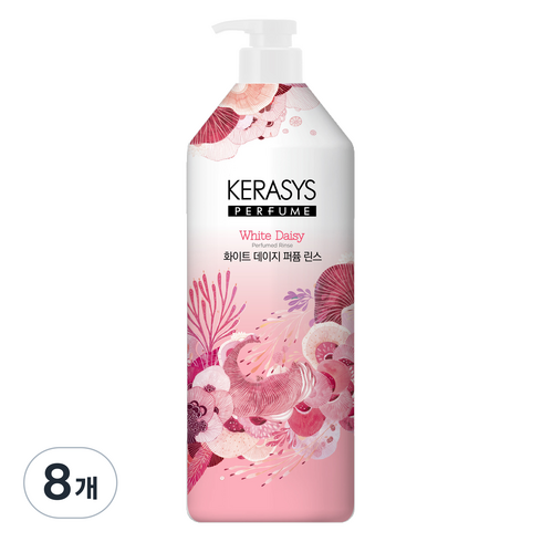 케라시스 퍼퓸 린스 화이트 데이, 1L, 8개