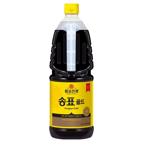 송표 골드 양조간장, 1.8L, 1개