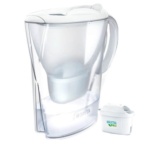 브리타 마렐라 쿨 2.4L 화이트+막스트라 프로 필터 1입, 마렐라XL 화이트