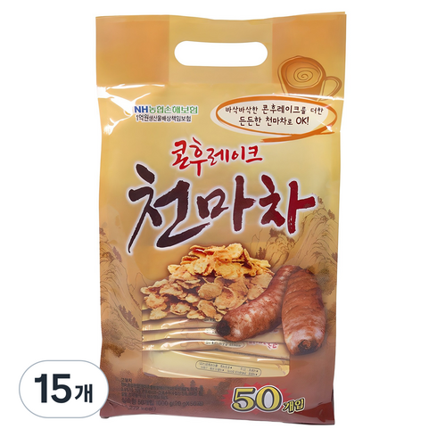 동일 콘후레이크 천마차, 20g, 50개입, 15개