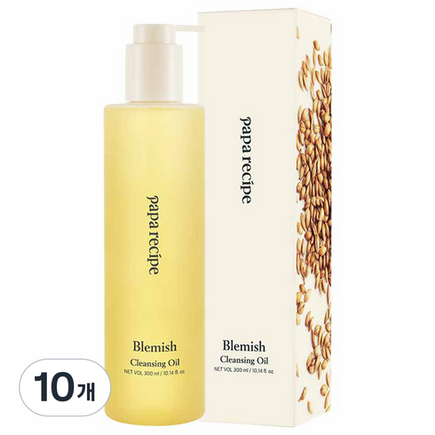 파파레서피 블레미쉬 클렌징 오일, 300ml, 10개