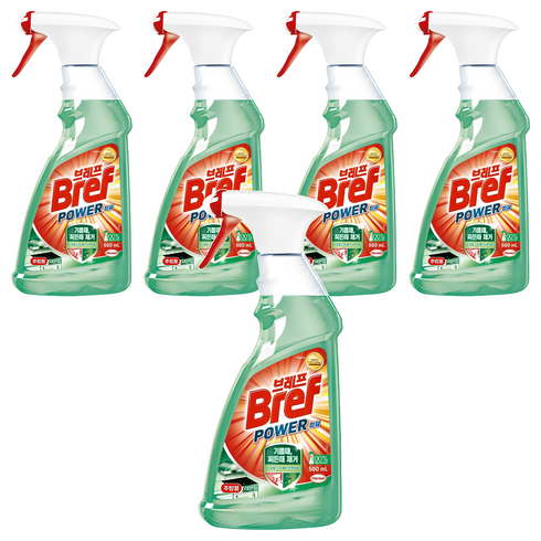 브레프 파워 주방용 세정제, 500ml, 5개