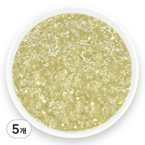 짱죽 실온이유식 8개월부터 중기 죽1, 한우두부죽, 5개, 160g