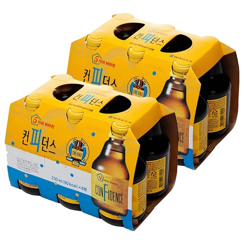 컨피던스 멀티비타민 음료, 230ml, 12개