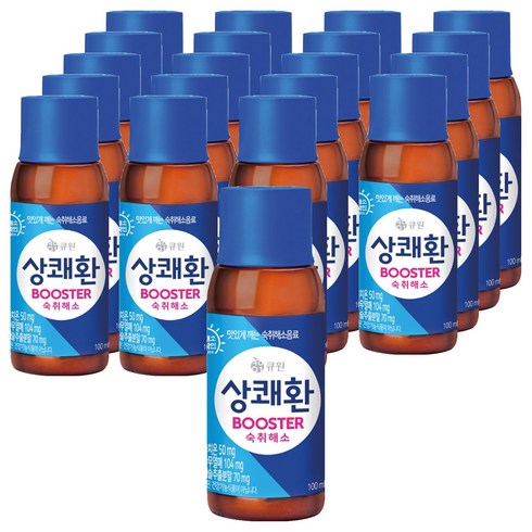 상쾌환 부스터 숙취해소음료, 100ml, 20개