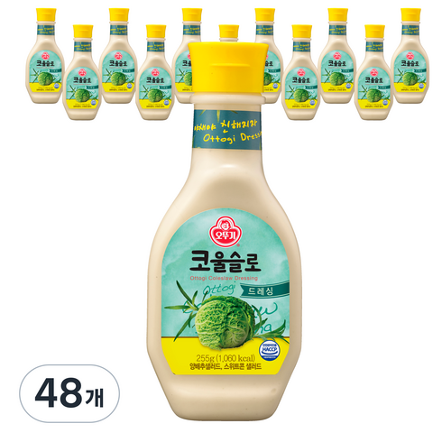 오뚜기 코울슬로 드레싱, 255g, 48개