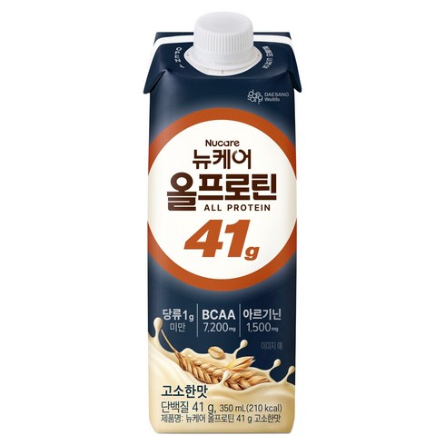 뉴케어올프로틴 고소한맛 41g, 1개, 350ml