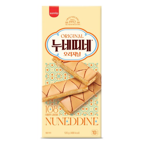 삼립 오리지날 누네띠네 10p, 120g, 1개