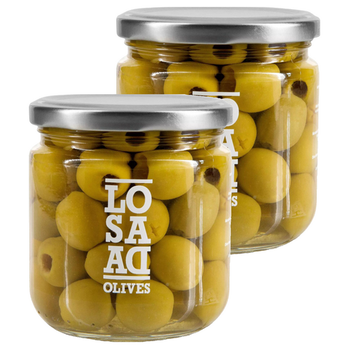 로사다 피티드 고달 올리브, 345g, 2개