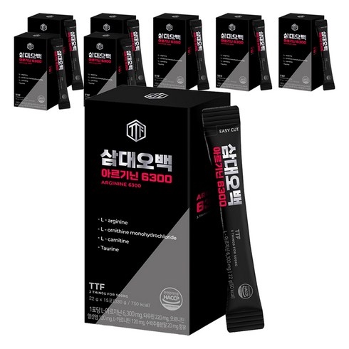 삼대오백 아르기닌 6300 15p, 330g, 8개