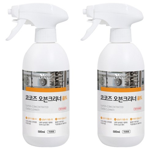 코코즈 오븐크리너 골드, 500ml, 2개