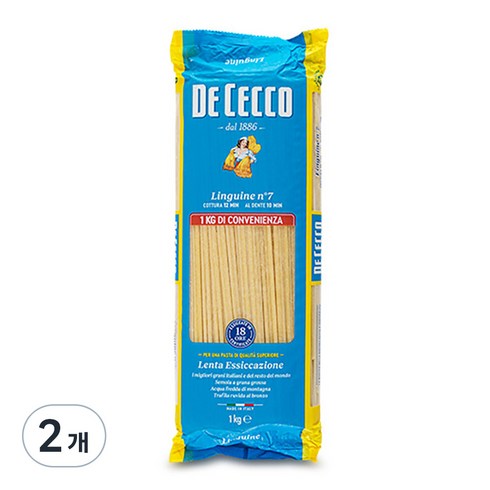 데체코 링귀네 1kg, 2개