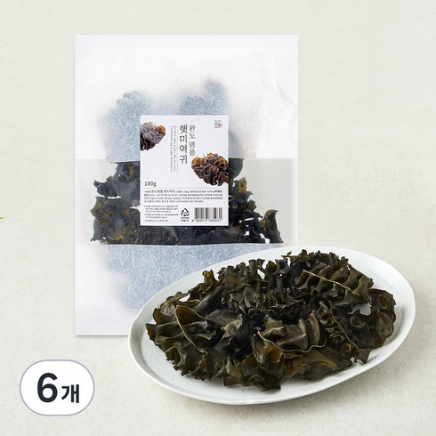 완도명품 햇미역귀, 180g, 6개