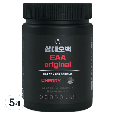삼대오백 EAA 아미노산 체리맛, 300g, 5개
