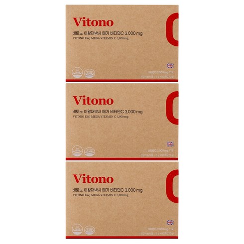 비토노 이왕재박사 메가 비타민C 3000mg, 3개, 270g