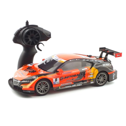 2.4GHz 1/16 Honda NSX GT500 Team Arta Autobacs 무선조종 RC카 HEX990388DE, 혼합 색상, 1개