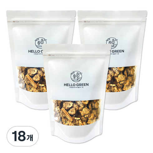헬로우그린 볶은 우엉, 350g, 1개입, 18개