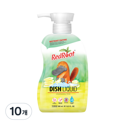 레드루트 주방세정제, 500ml, 10개