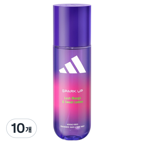 아디다스 바이브 스파크 업 퍼퓸 미스트, 10개, 150ml