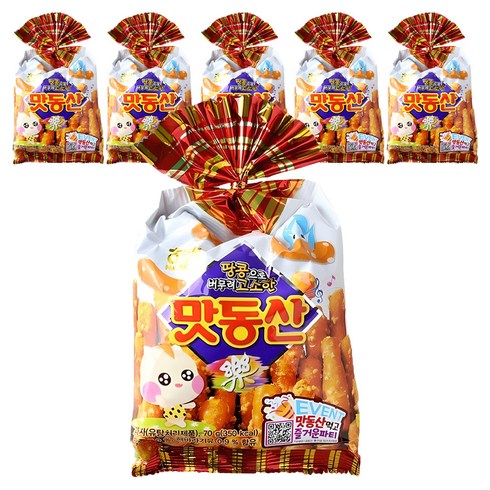 해태제과 맛동산, 70g, 6개