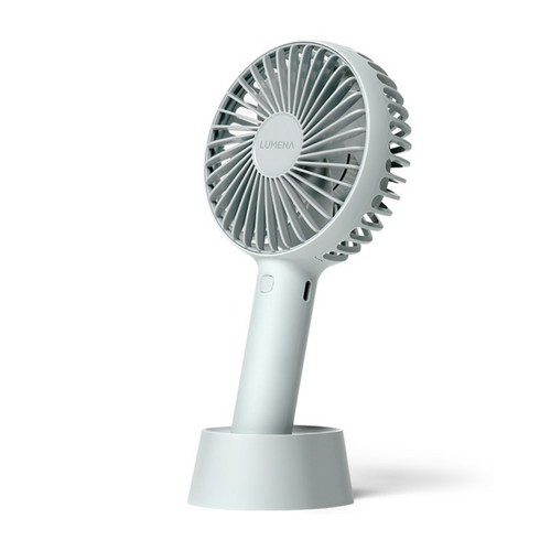 루메나 휴대용 무선 선풍기 FAN PRO4, FAN PRO 4, 아쿠아그레이