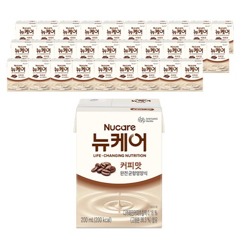 뉴케어 정품 커피맛 완전균형영양식, 200ml, 30개